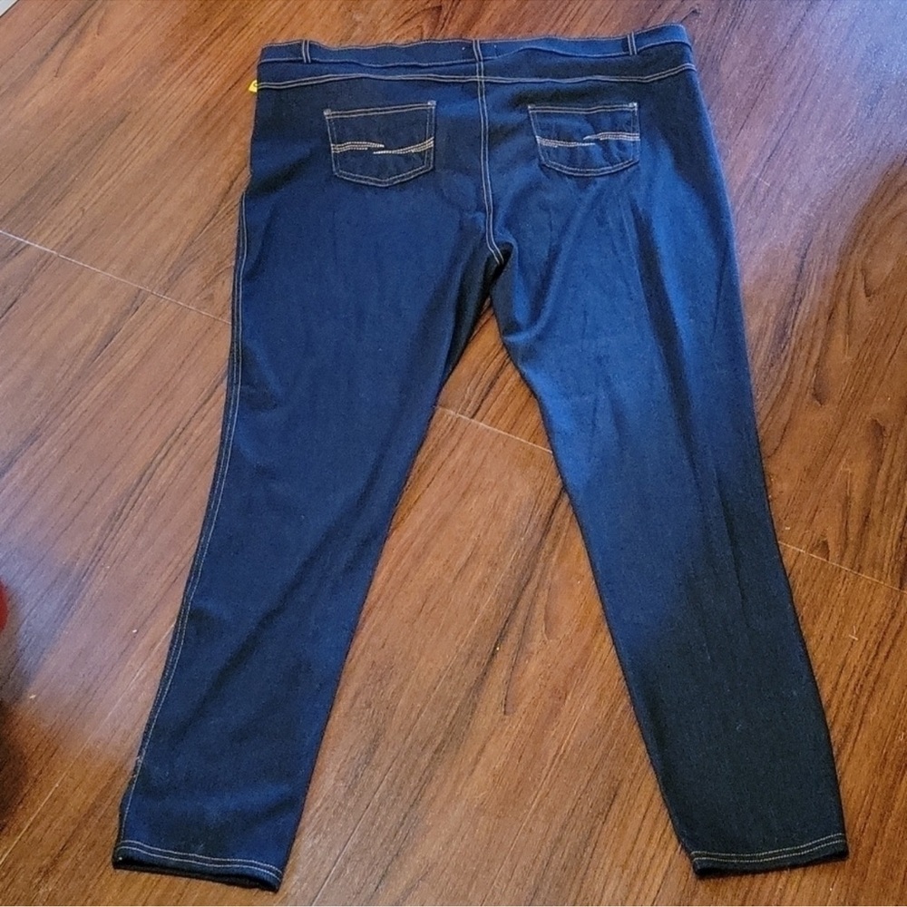 Women's Plus  Dark Blue Jeans